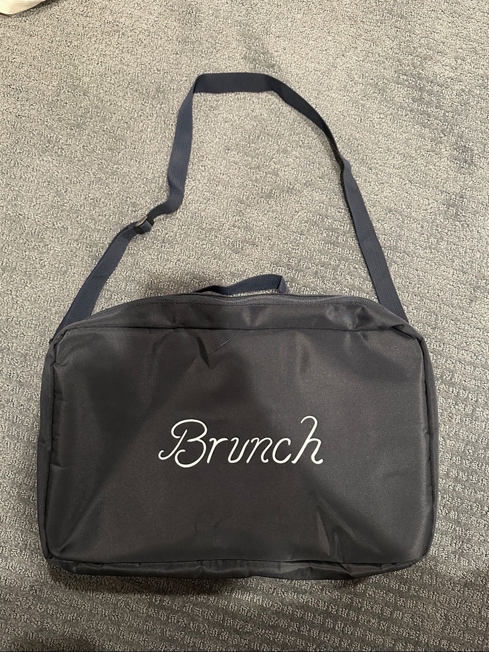 Navy Brunch Mini Duffle Bag